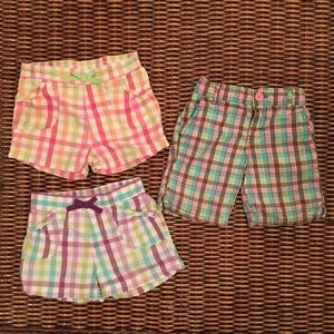 Set of 3.  Girls 4T Shorts.